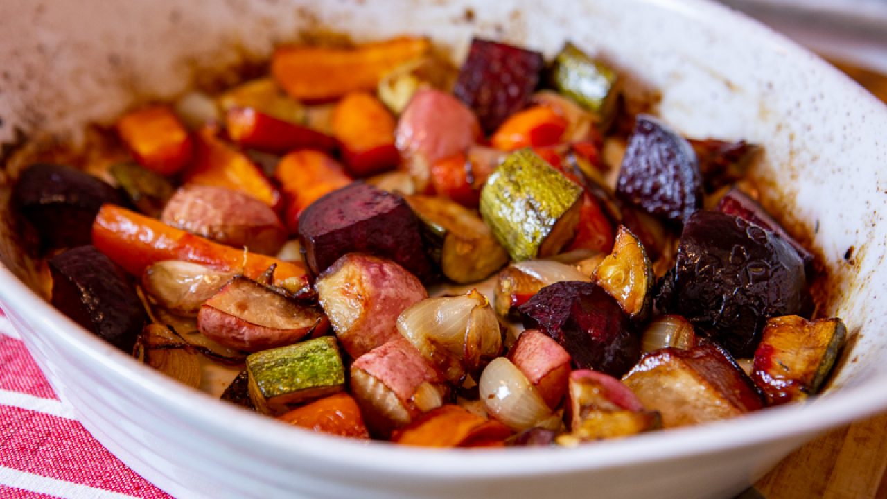 legumes assados fácil 