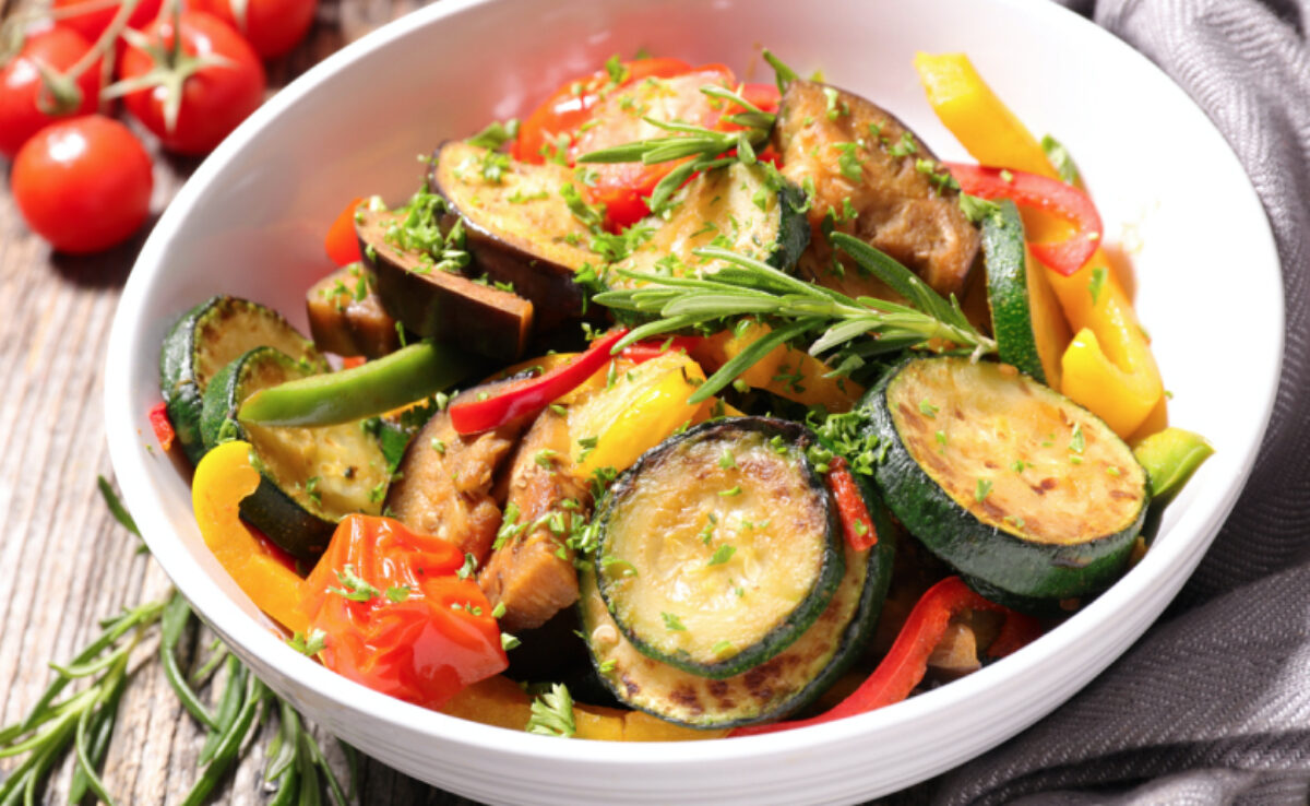Legumes assados fácil – Um almoço ou jantar completo e saboroso 1