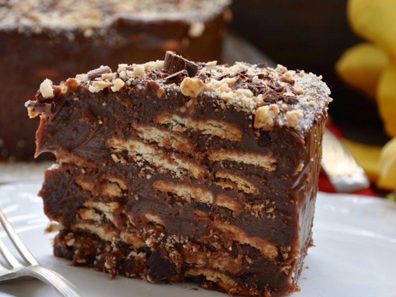 Torta de palha italiana – Sobremesa incrível, fácil e deliciosa 1