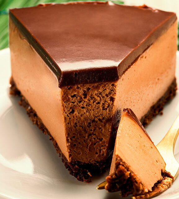 Cheesecake de chocolate.b