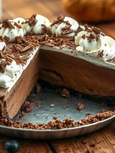 Receita Rápida: Torta de Preguiçoso de Mousse de Chocolate